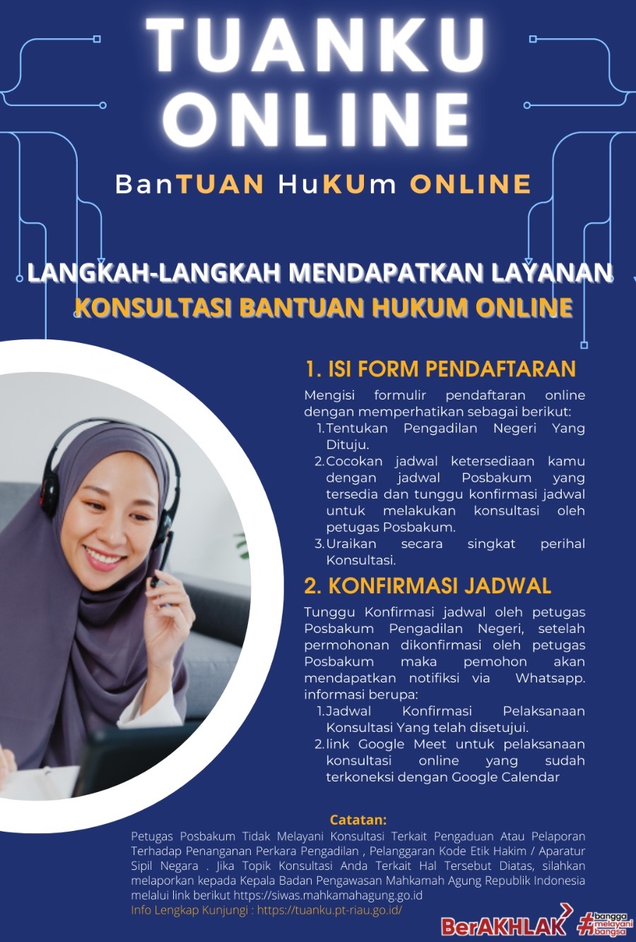 Tuanku Online adalah digitalisasi layanan hukum yang kami sediakan secara online